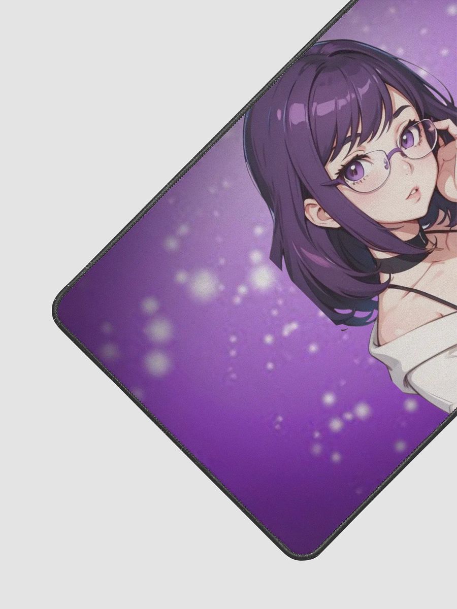 (Purple WAIFU) K Desk Mat 12" x 22" product image (2)