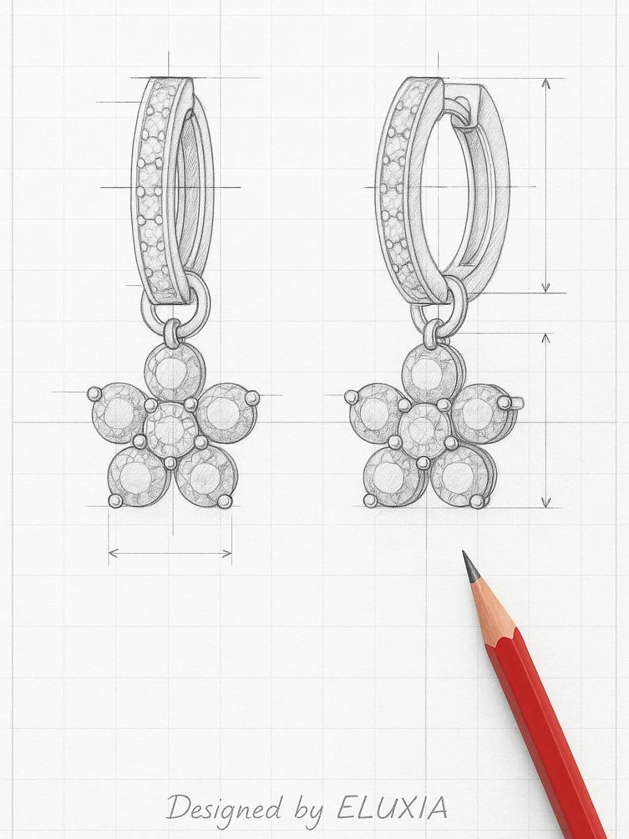 The Fiora Earrings product image (5)
