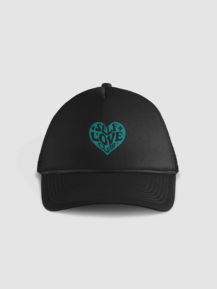 Teal Love Foam Trucker Hat product image (1)