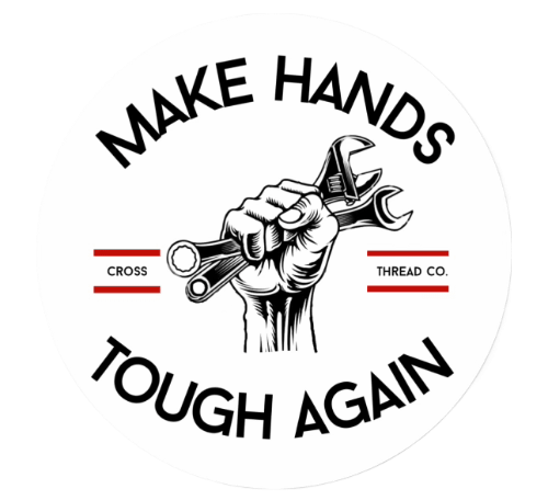 Make Hands Tough Again Sticker product image (1)