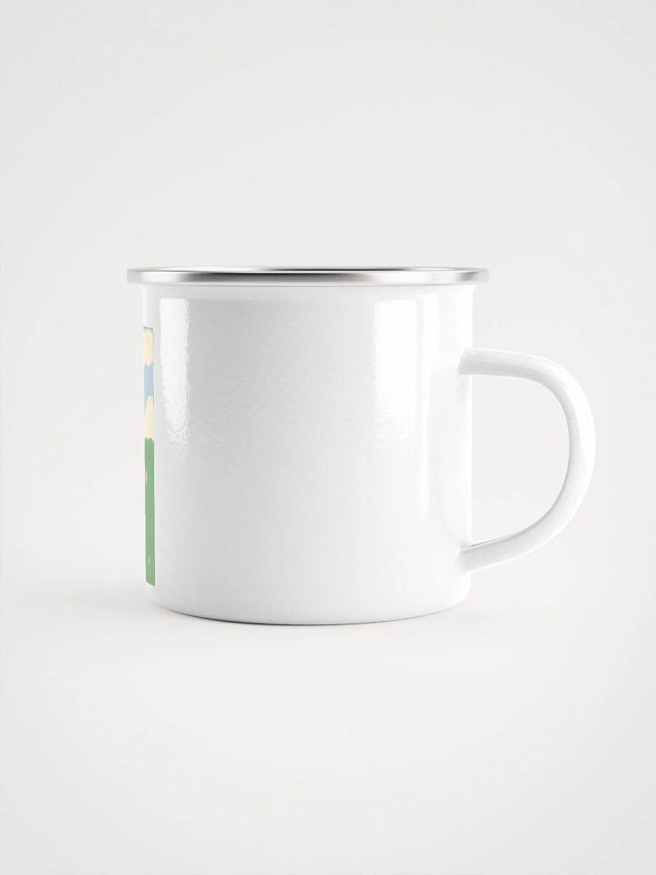 A LOVELY DAY Enamel Mug product image (2)