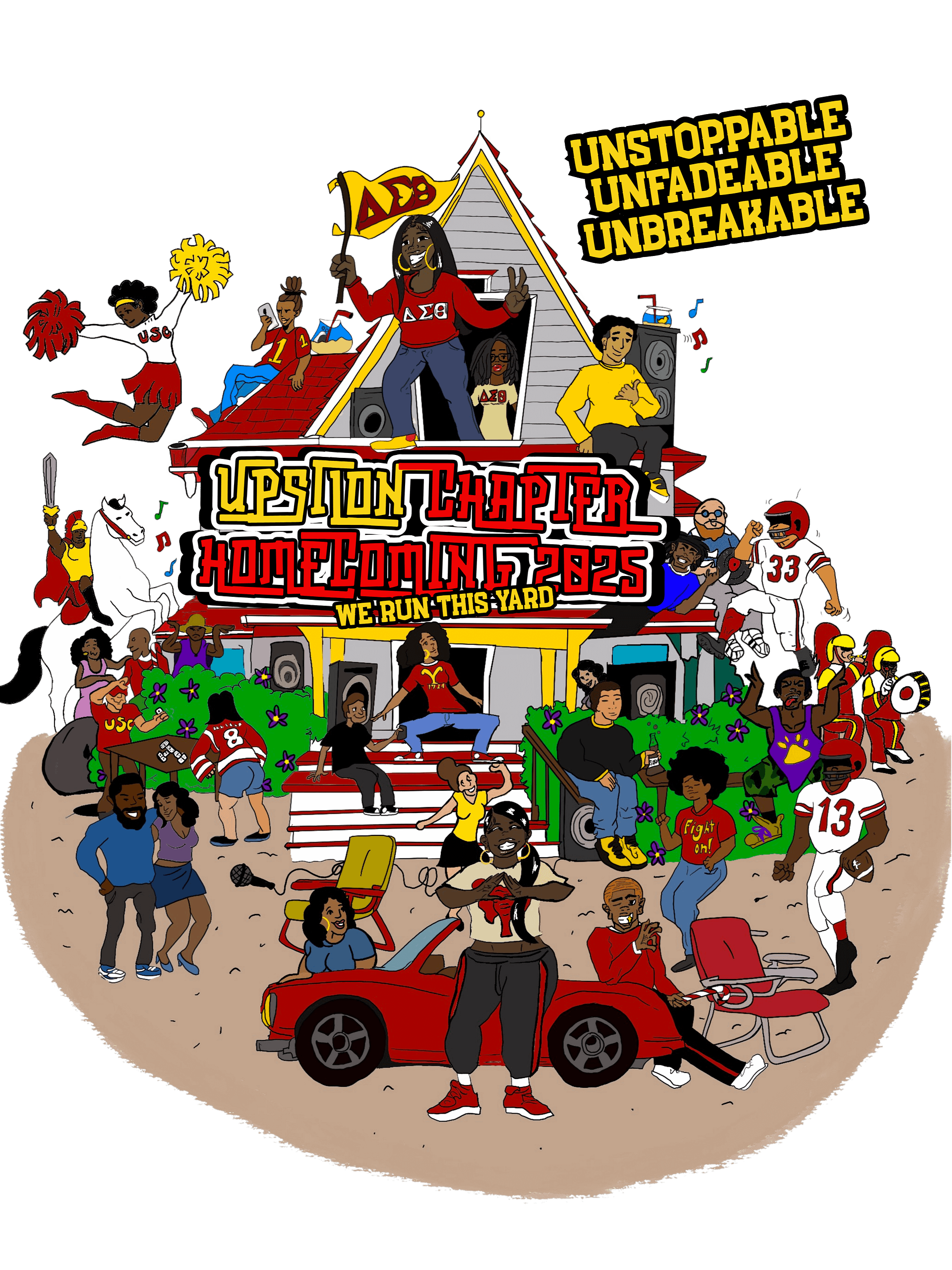 Upsilon Homecoming 2025 T-Shirt product image (2)