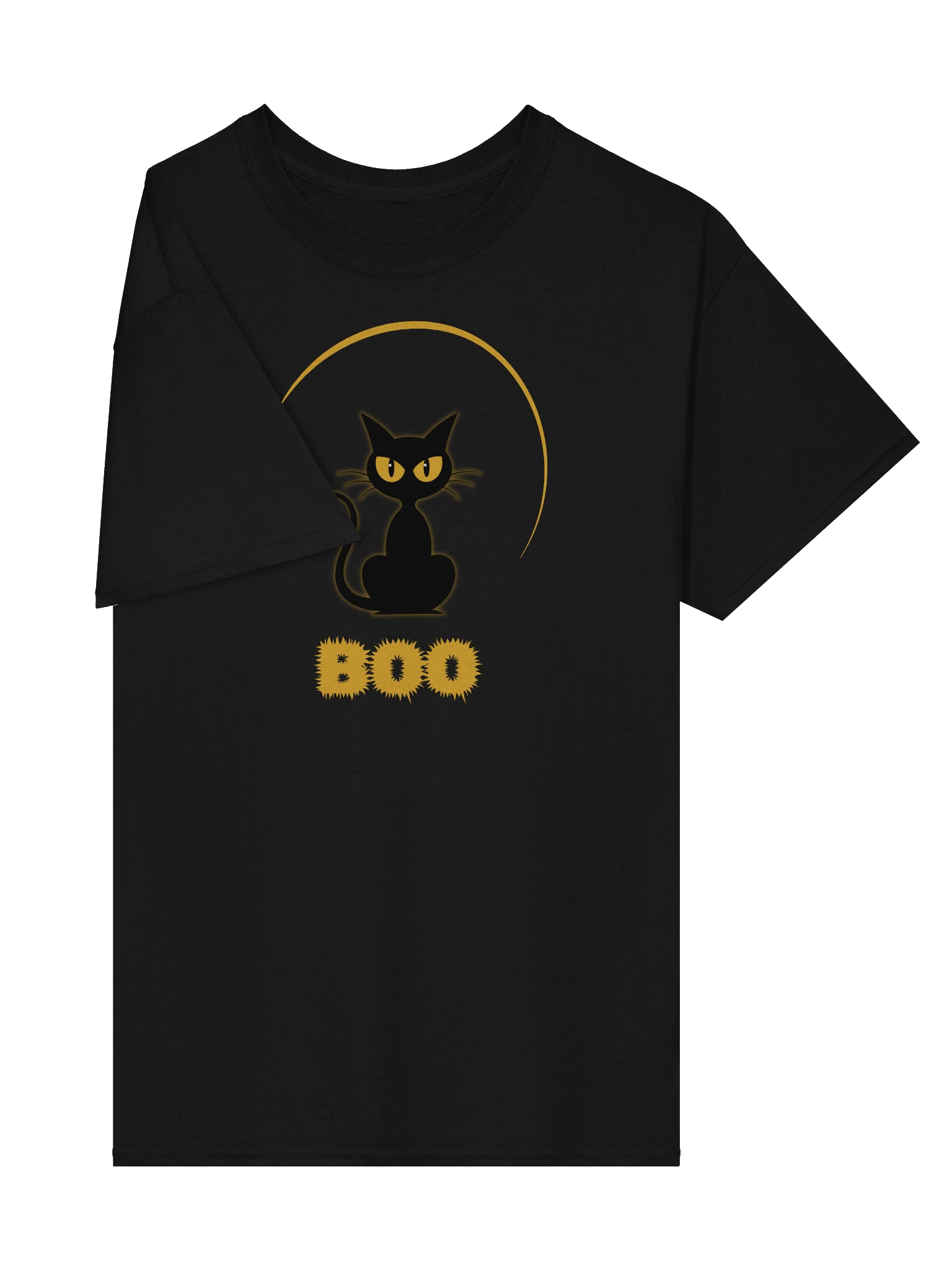BOO: Moonlit Black Kitty - UNISEX T-SHIRT product image (4)