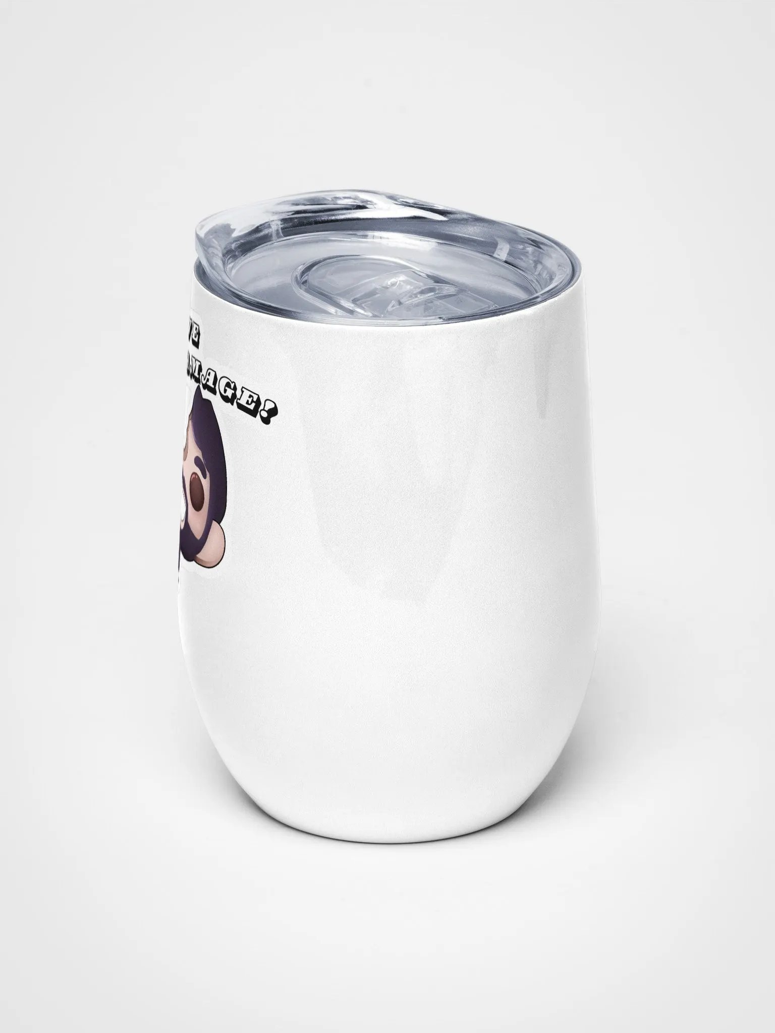 Quirky 'Brain Damage' Wine Tumbler product image (5)