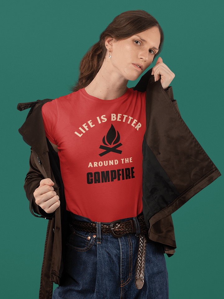 Life Is Better Around The Campfire Shirt #06 product image (2)