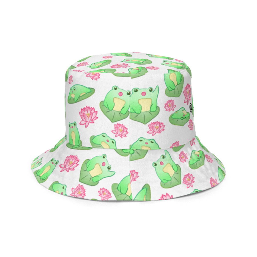 Kawaii Froggie Reversible Bucket Hat product image (2)