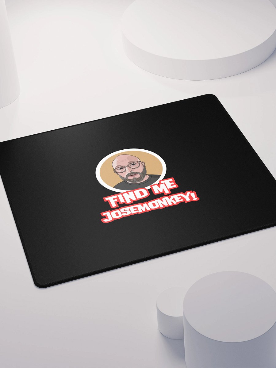 Find me, josemonkey! Gaming Mouse Pad product image (4)