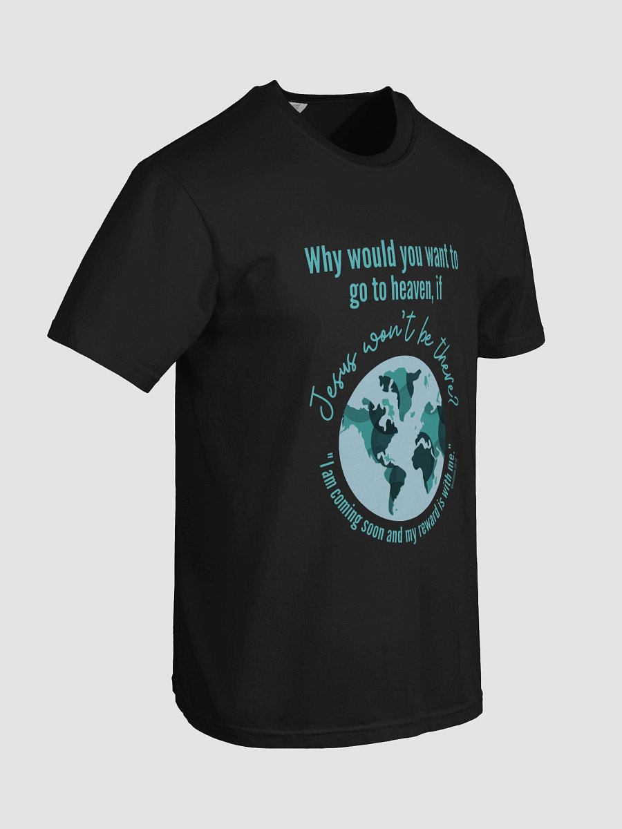 Why Go to Heaven Heavyweight T-Shirt product image (7)