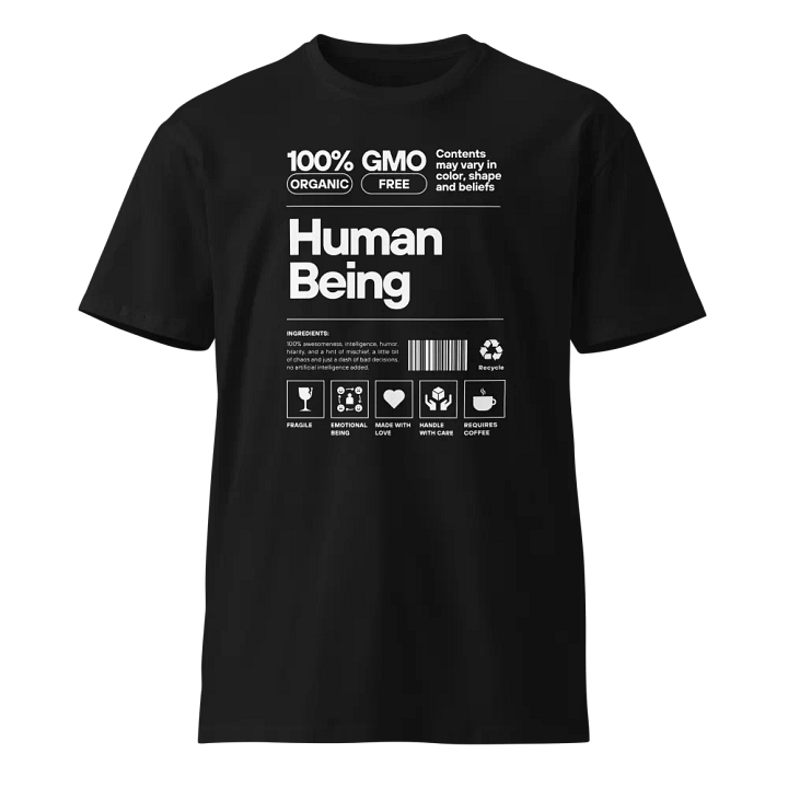 Human Being Novelty T-Shirt product image (1)