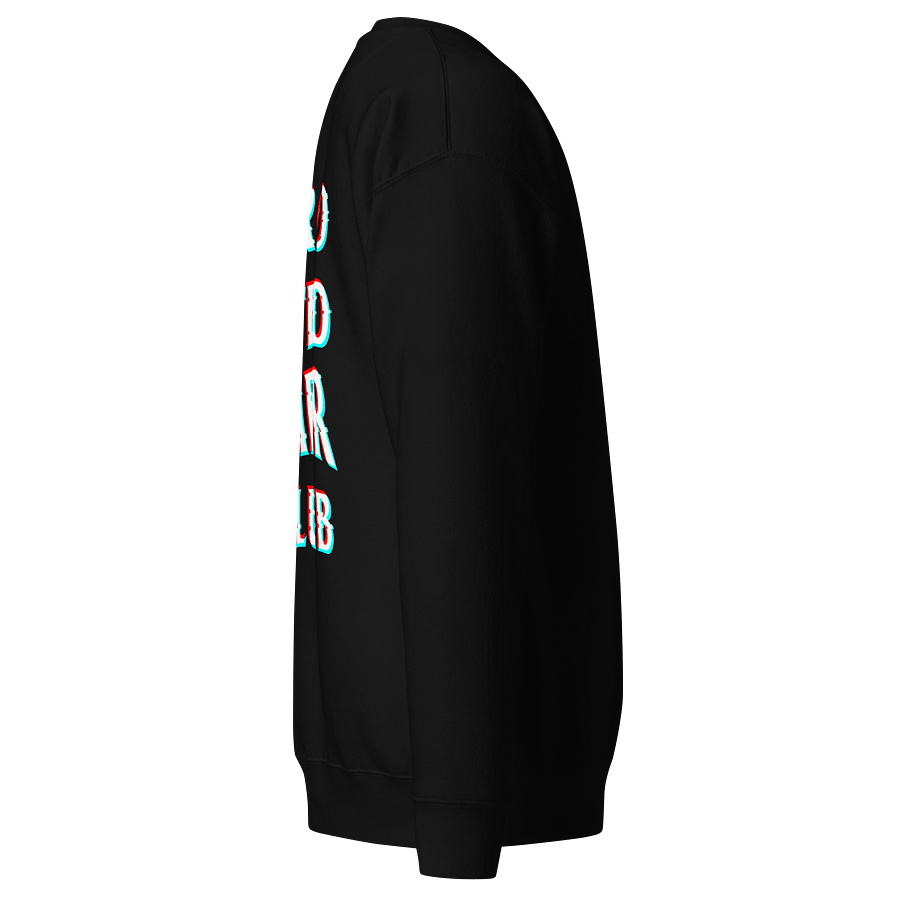 Introverted Gamer Club "anaglyph'd" sweatshirt product image (4)