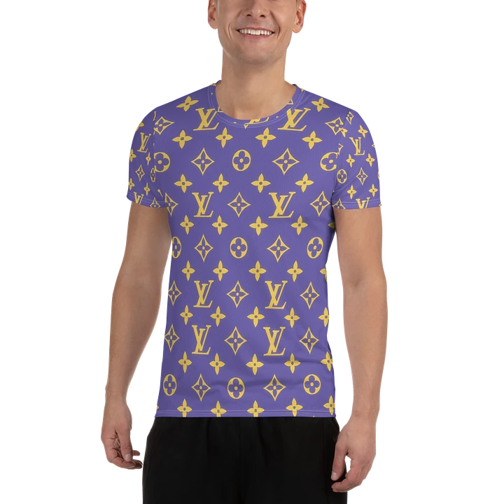 Purple LV T-shirt product image (1)