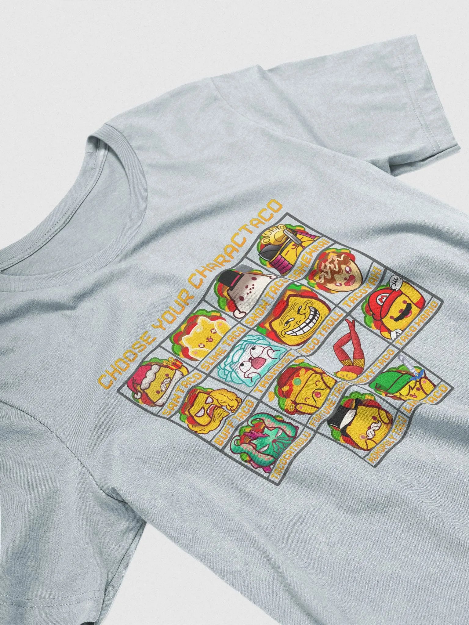 Choose Your Charactaco Retro Arcade Bella+Canvas TShirt White product image (15)
