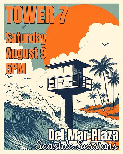 We’re excited up play for you all at @officialdelmarplaza this Saturday August 9th at 5pm as part of the Seaside Sessions liv...