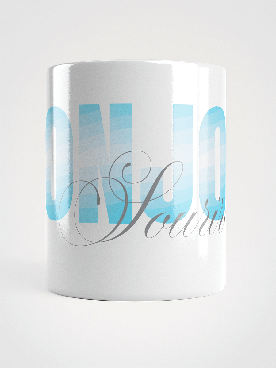 Mug Blanc Bonjour Sourire - Cadeau Mug Message Positif product image (5)