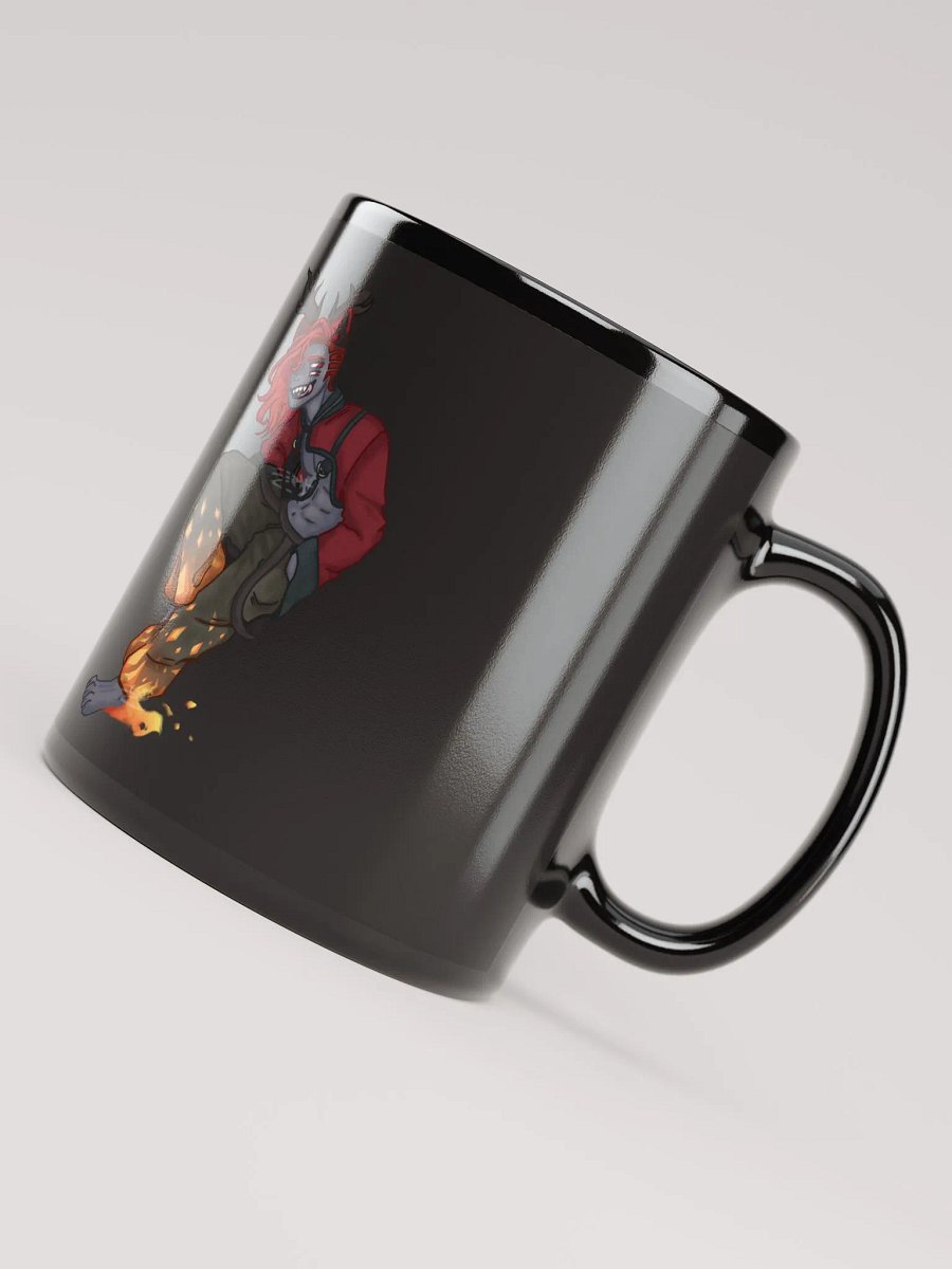 Black Glossy Mug - Full Ignis and Nox product image (4)