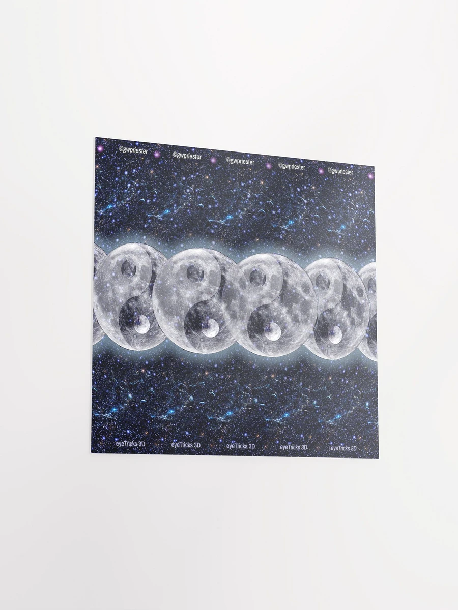 Lunar Yin & Yang - 3D Stereogram Poster product image (11)
