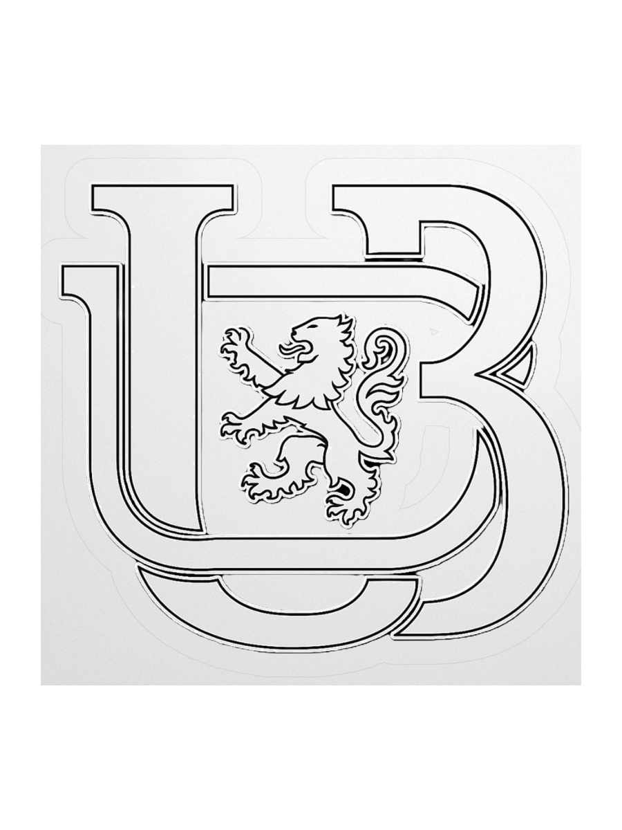 UBC " Monogram Sticker product image (1)