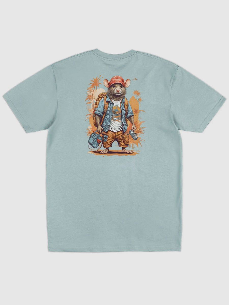 Wanderlust Rat Men's Graphic Tee product image (8)