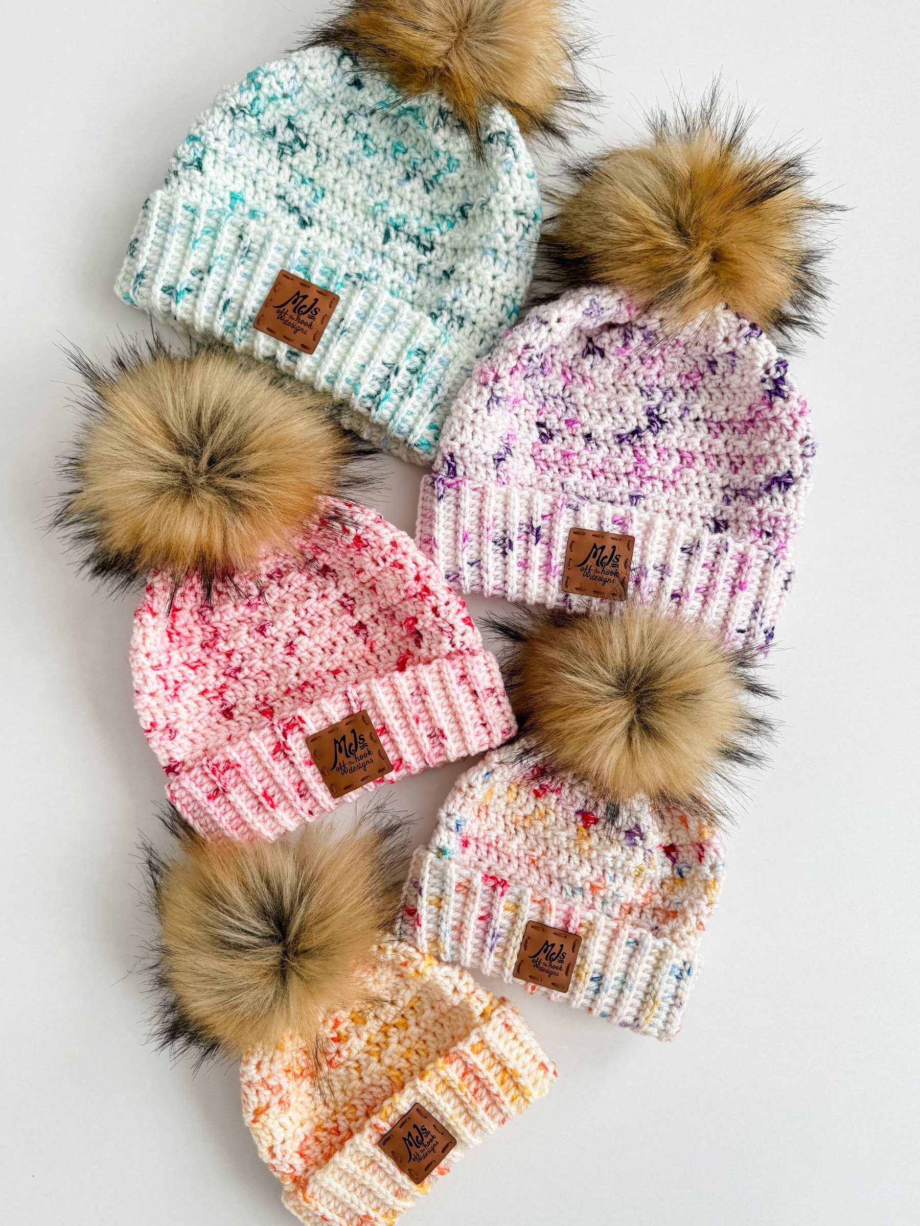 Snowy Season Beanie Crochet Pattern product image (5)