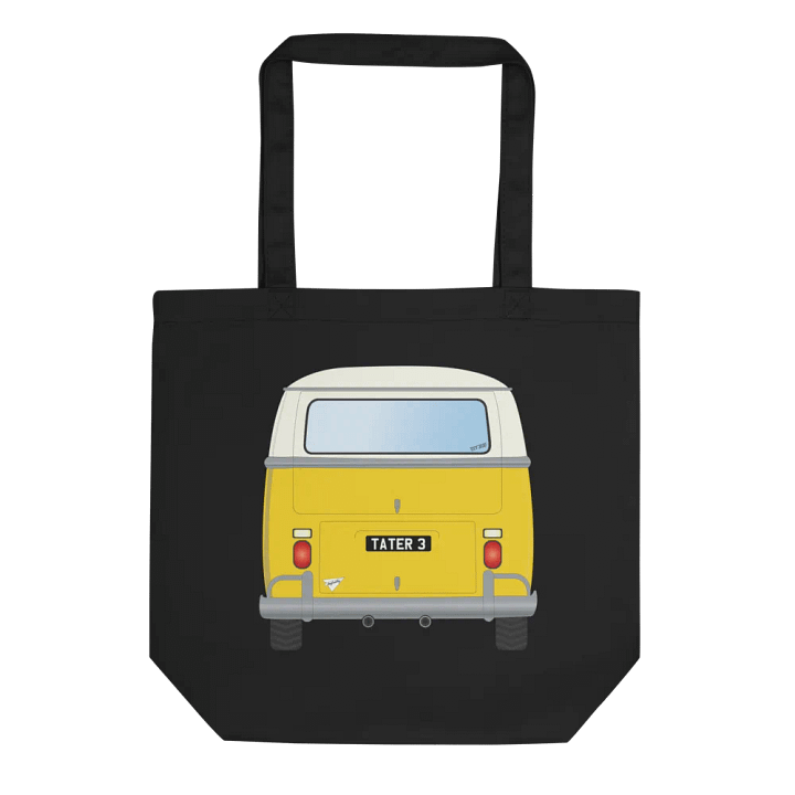 Yellow bus Taterwave 3 year Tote bag product image (1)
