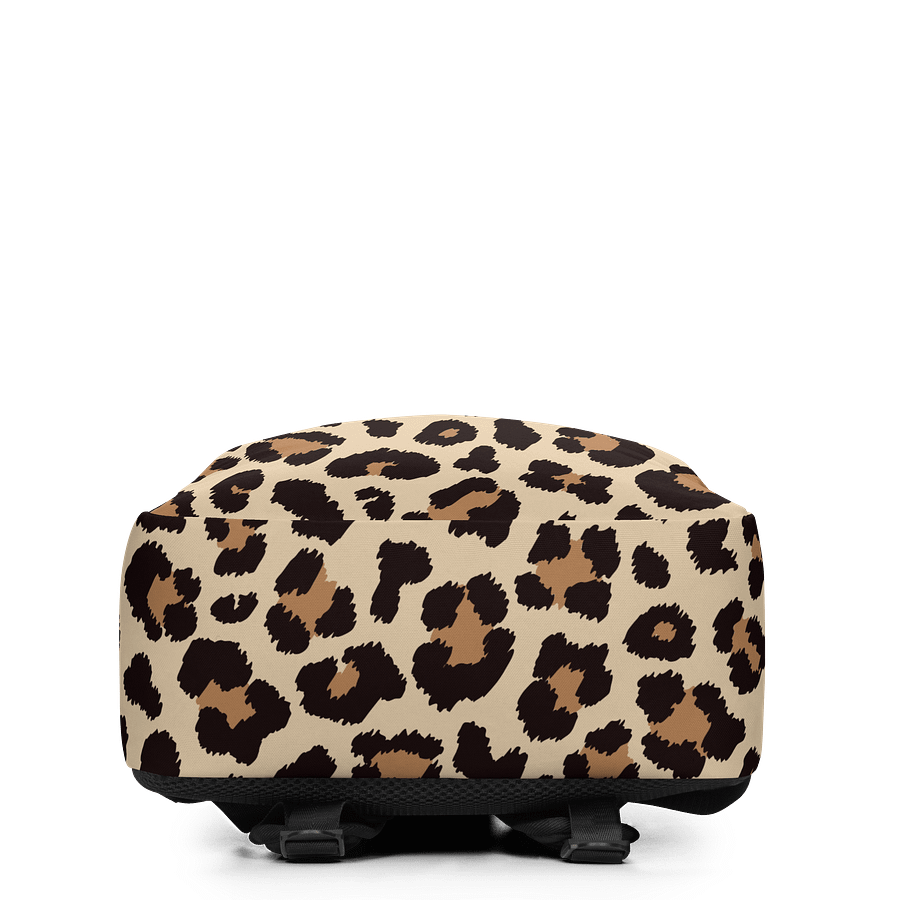 Wild Elegance Leopard Print Backpack product image (4)
