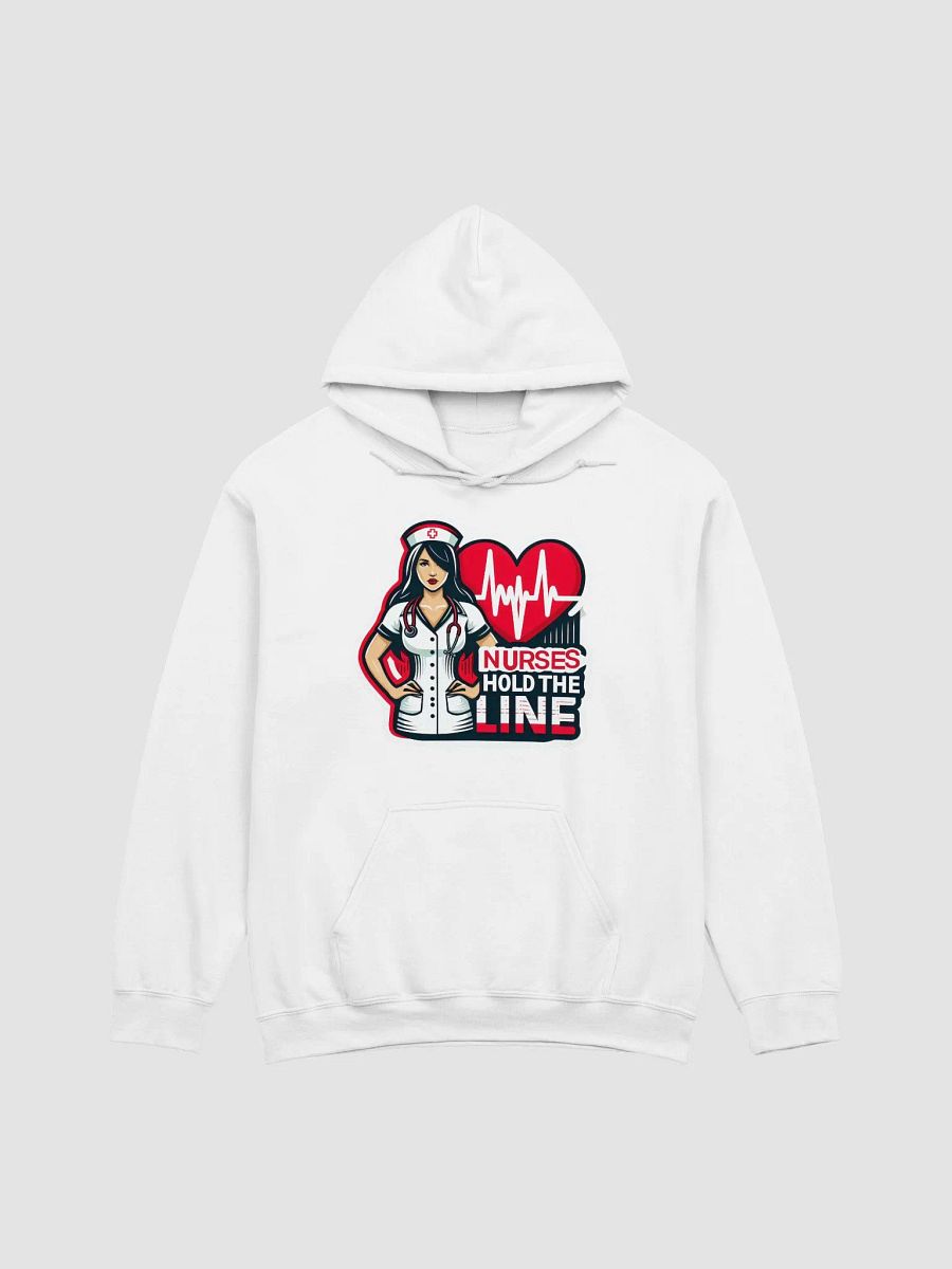 Nurses Hold the line, Heartbeat Hero Nurse Hoodie product image (8)