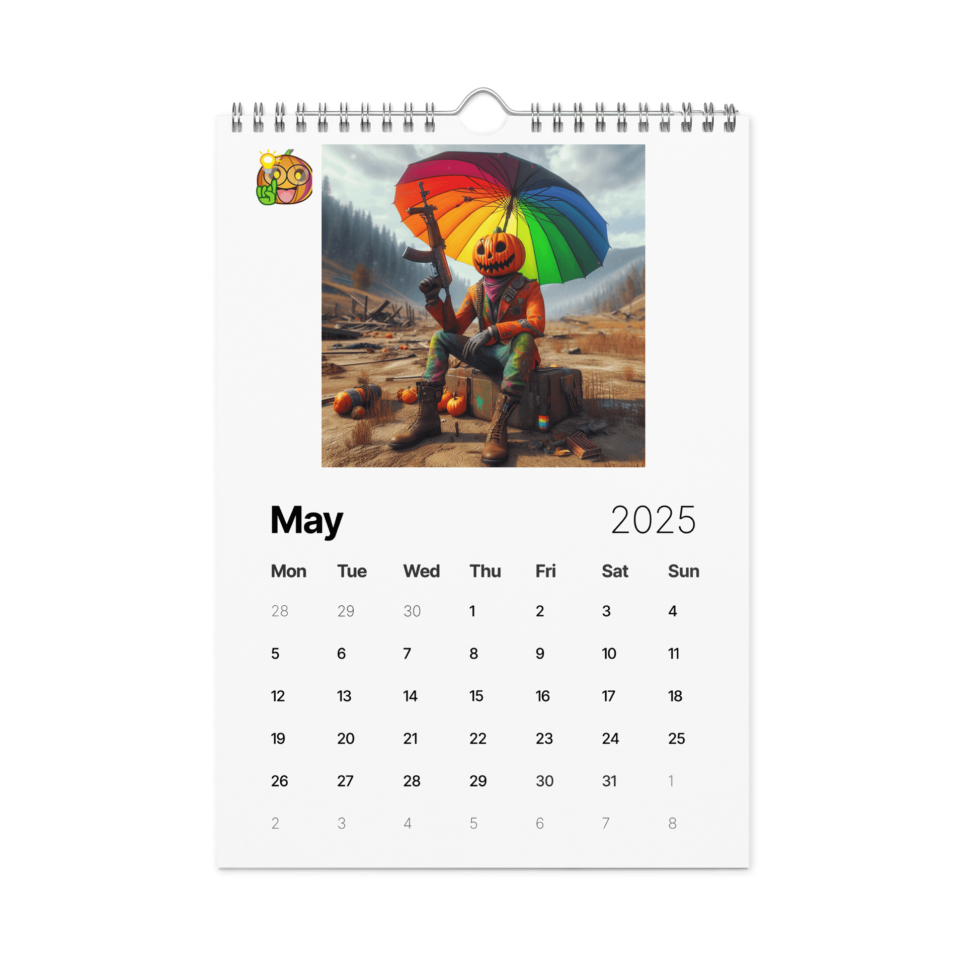 2025 Visionary Wall Calendar product image (10)