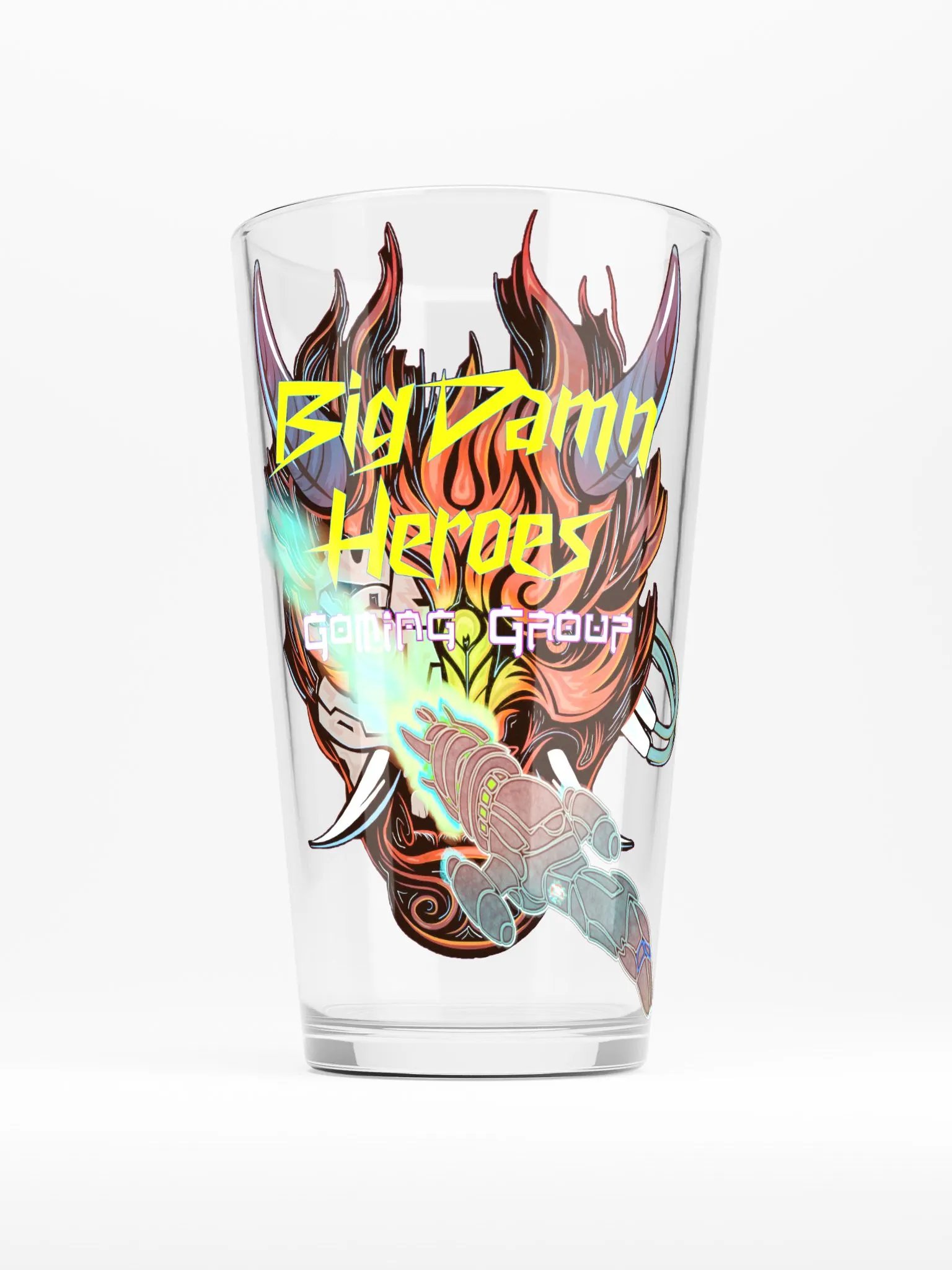BDHGG NeoSamurai Shaker Pint Glass product image (1)