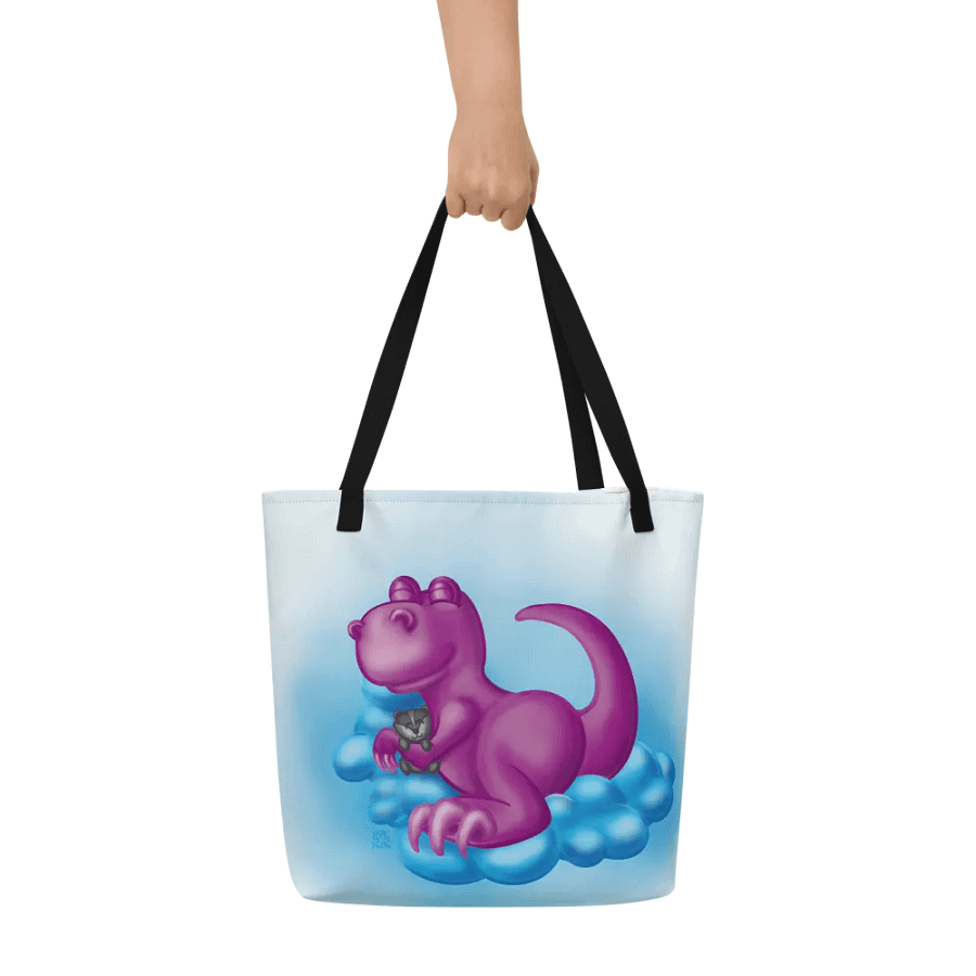 Sleepy Dino Tote product image (6)