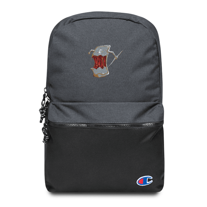Evil Poptart Embroidered Champion Backpack product image (1)