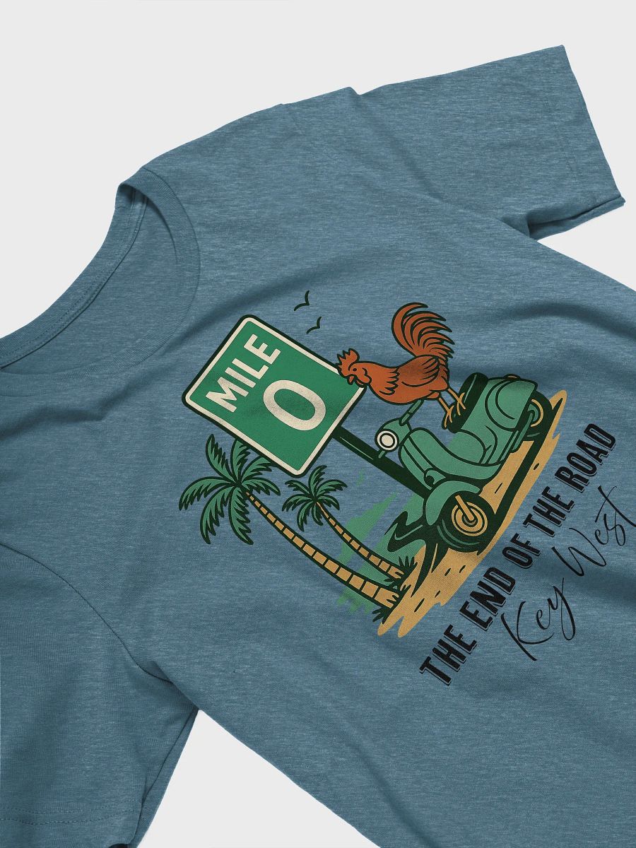 Mile Marker 0 - End of the Road Key West FLA Ultra-Soft Tee product image (3)