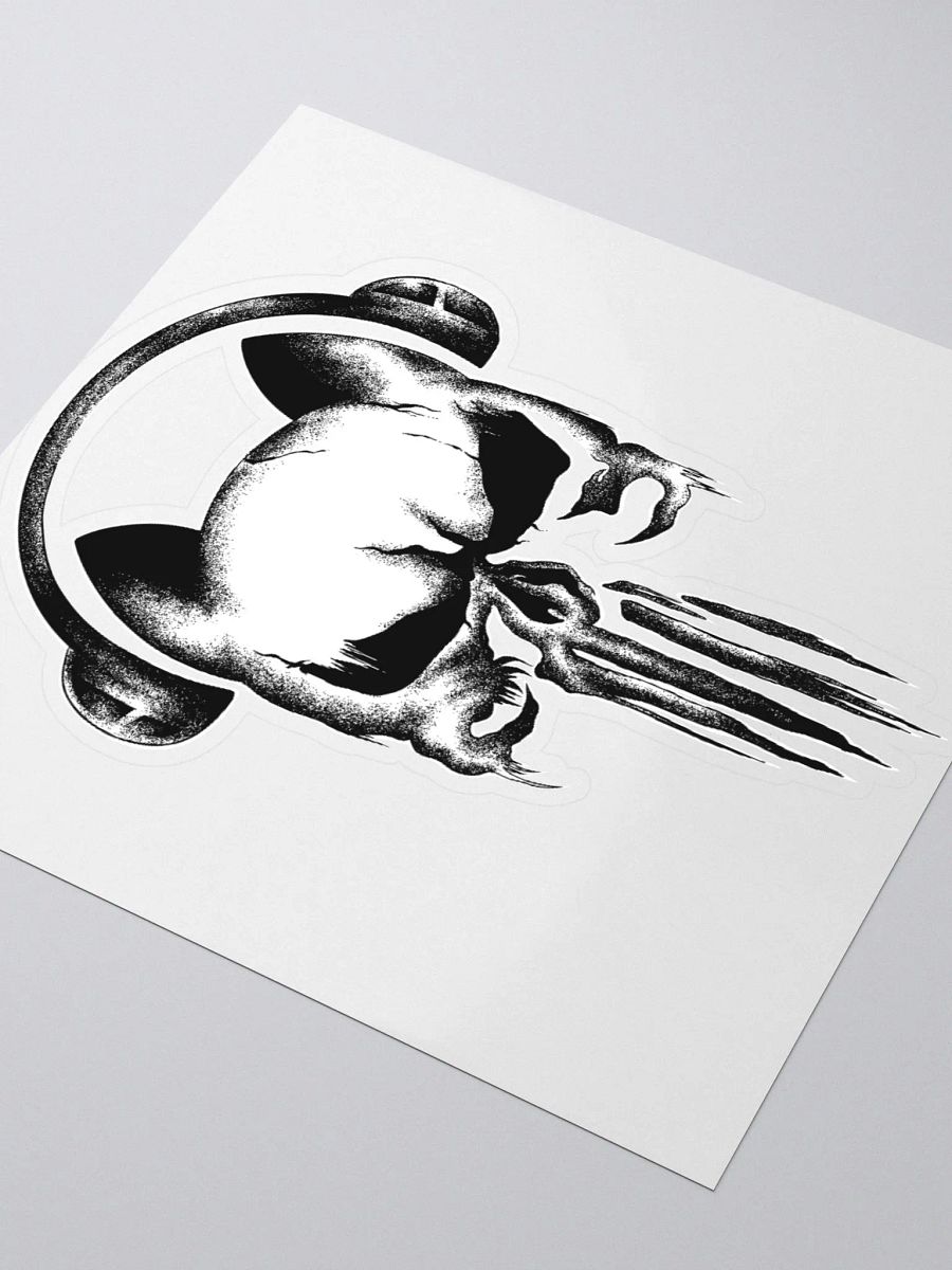 Skull Kitty Sticker product image (1)
