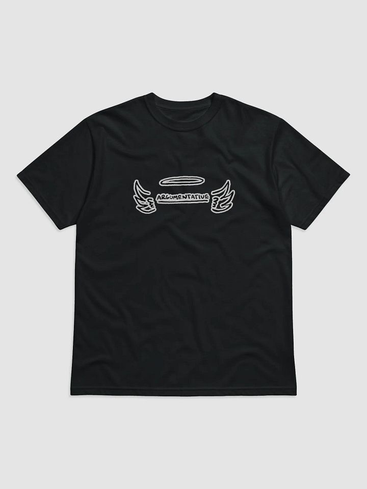 ANGELIC *not* mentally linear (bubble design) unisex eco tee product image (1)