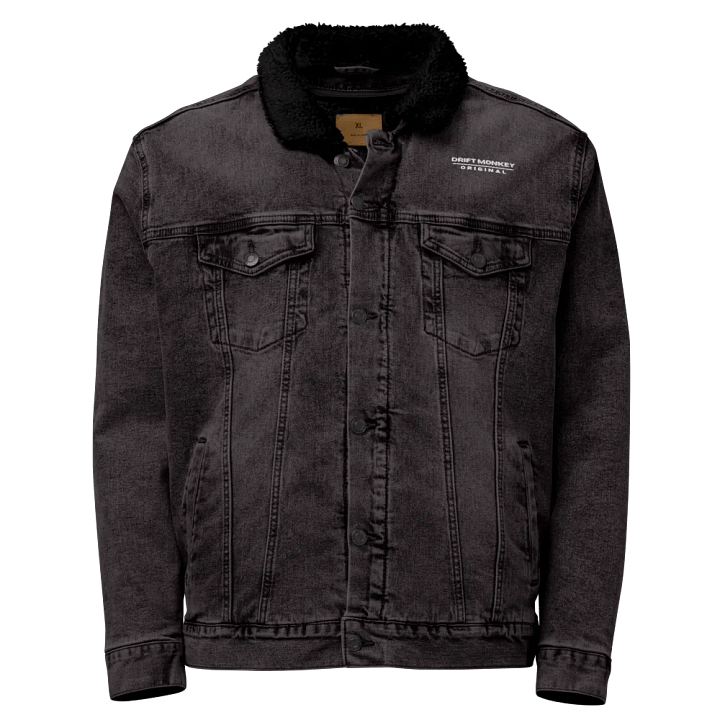 Drift Monkey Denim Jacket Fur Collar product image (1)