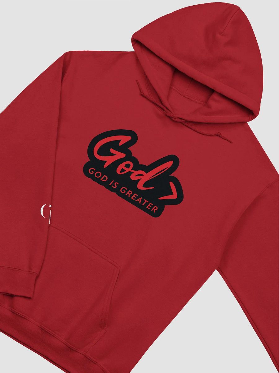 God > HOODIE (RED TEXT) product image (20)