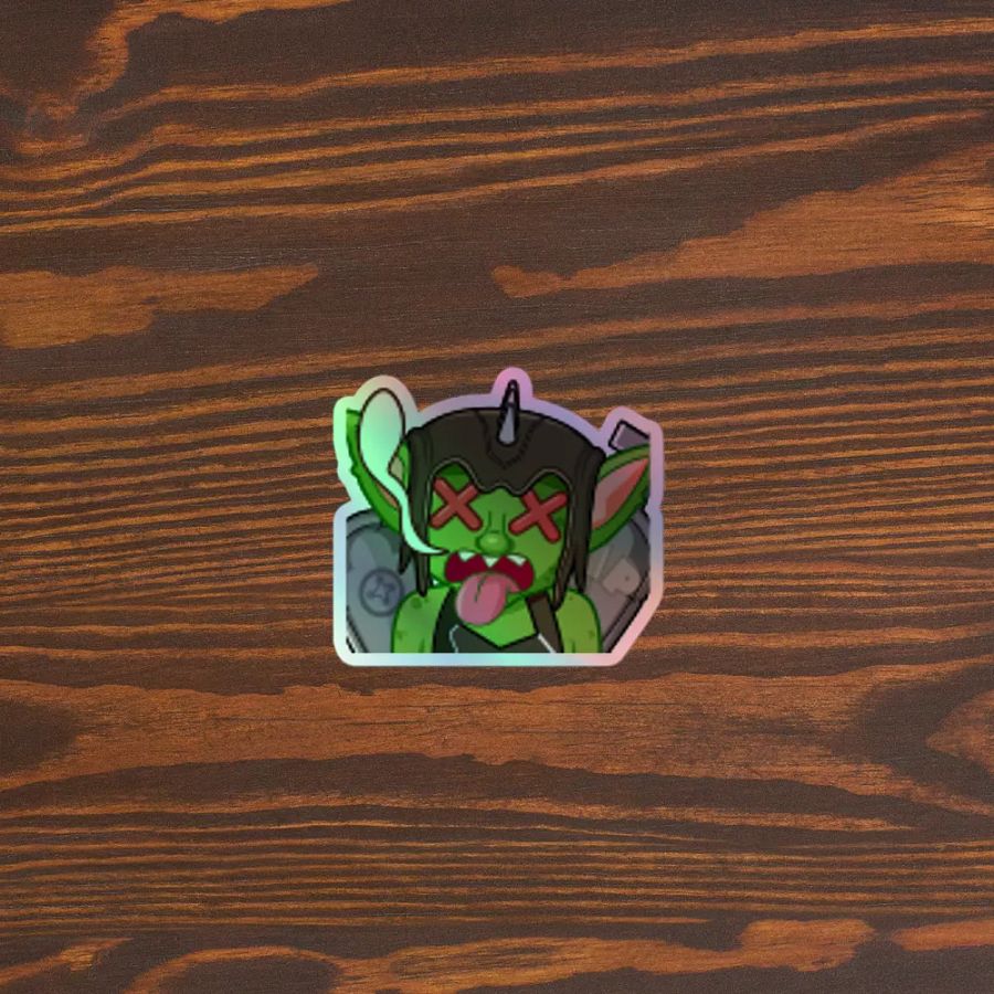 R.I.P. Holographic Sticker product image (5)