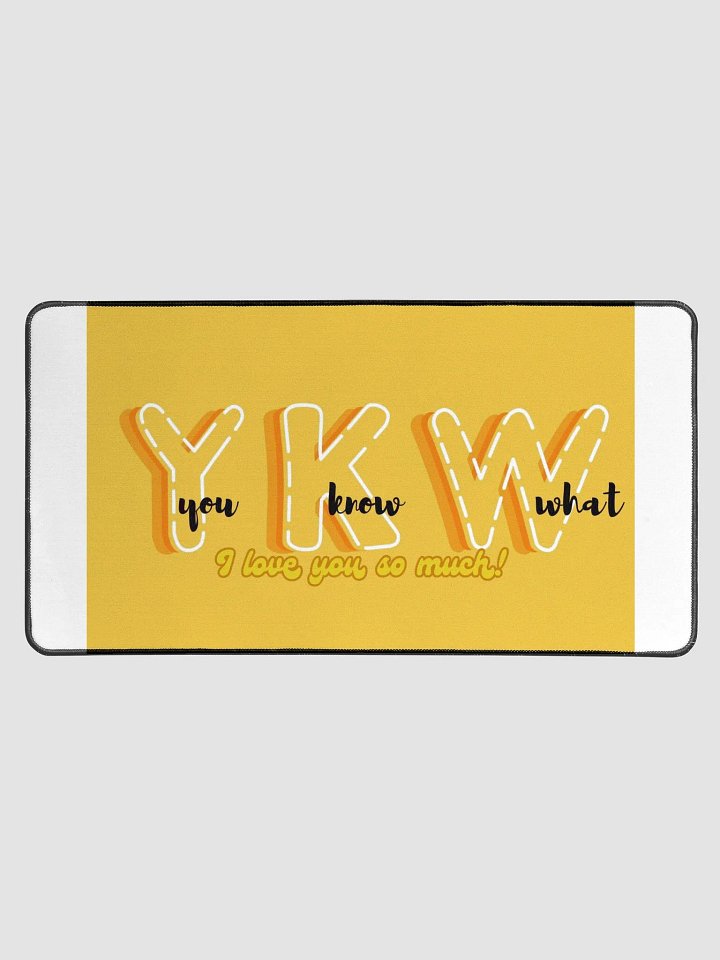 YouknowWhat Desk Mat 15.5
