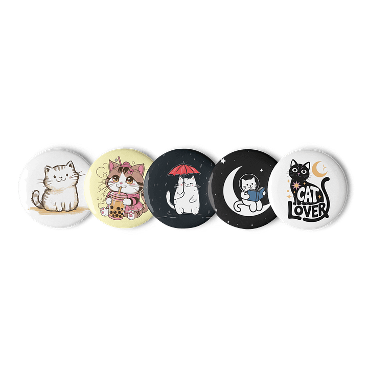 Soo Cute Cat Pin Set product image (1)