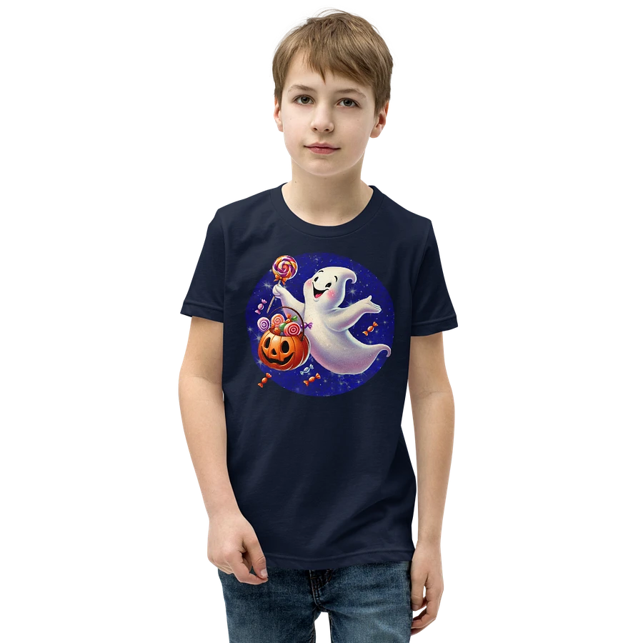 Ghost and Candy Halloween Kids T-Shirt product image (30)