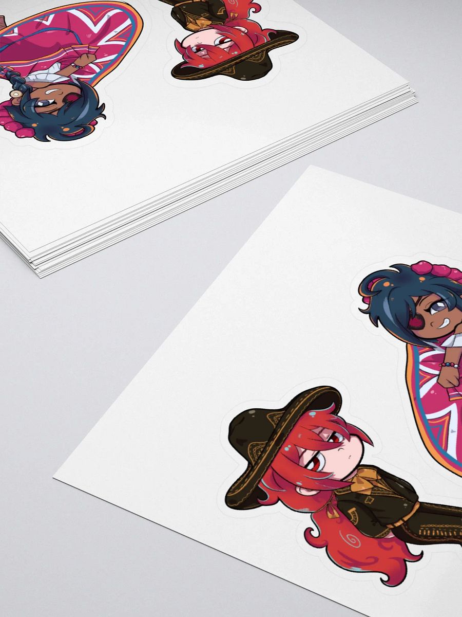 Mexican Diluc & Kaeya Duo Sticker (Genshin Impact) product image (10)