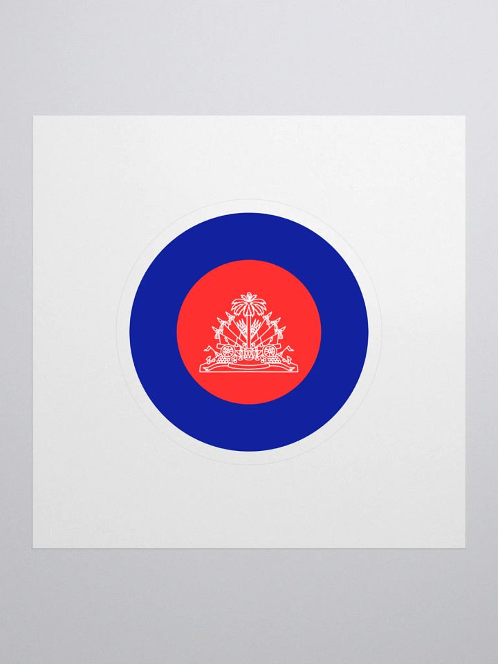 Red and Blue Cockade Stickers product image (1)