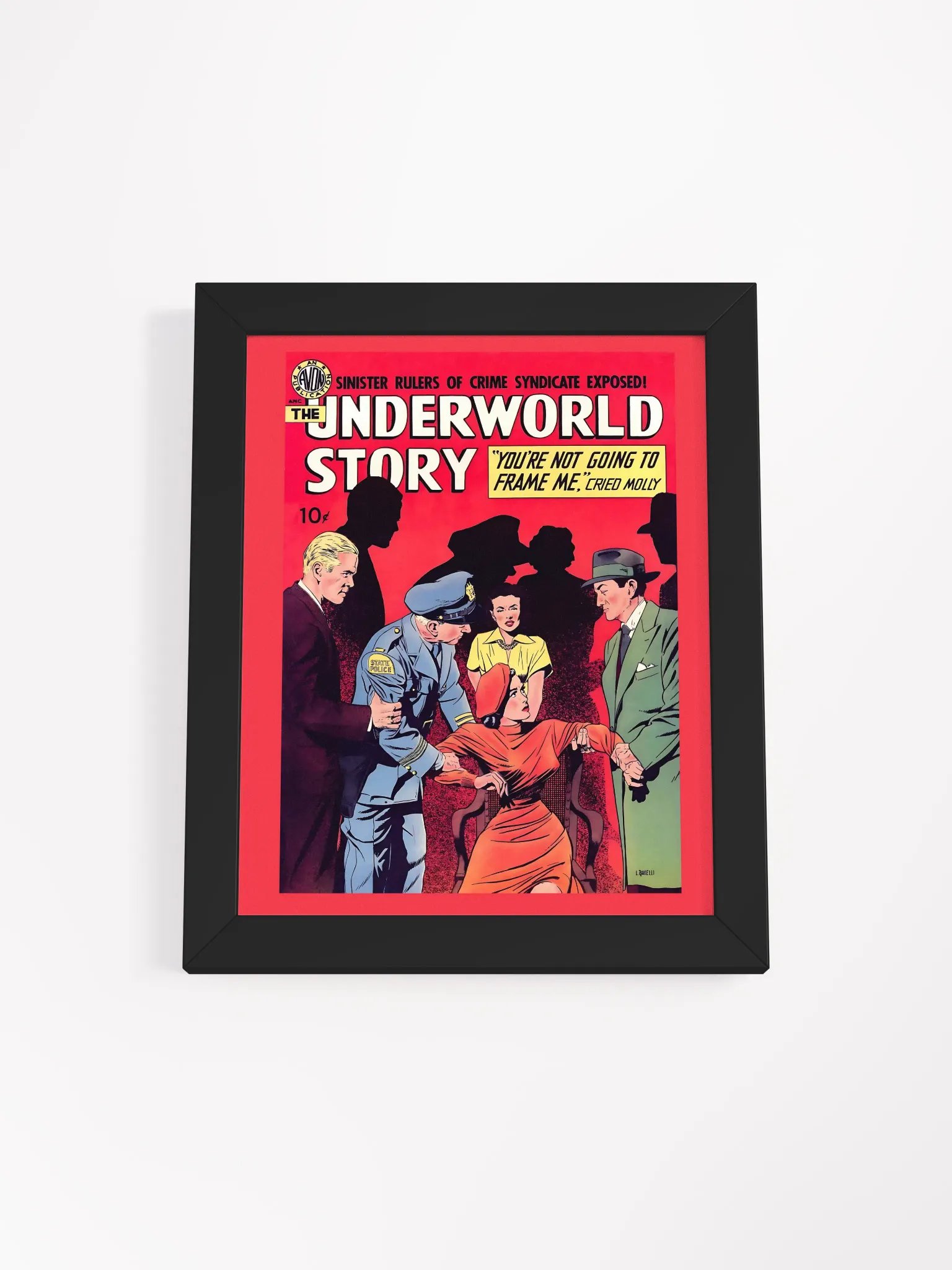 Underworld Story Framed Art product image (6)
