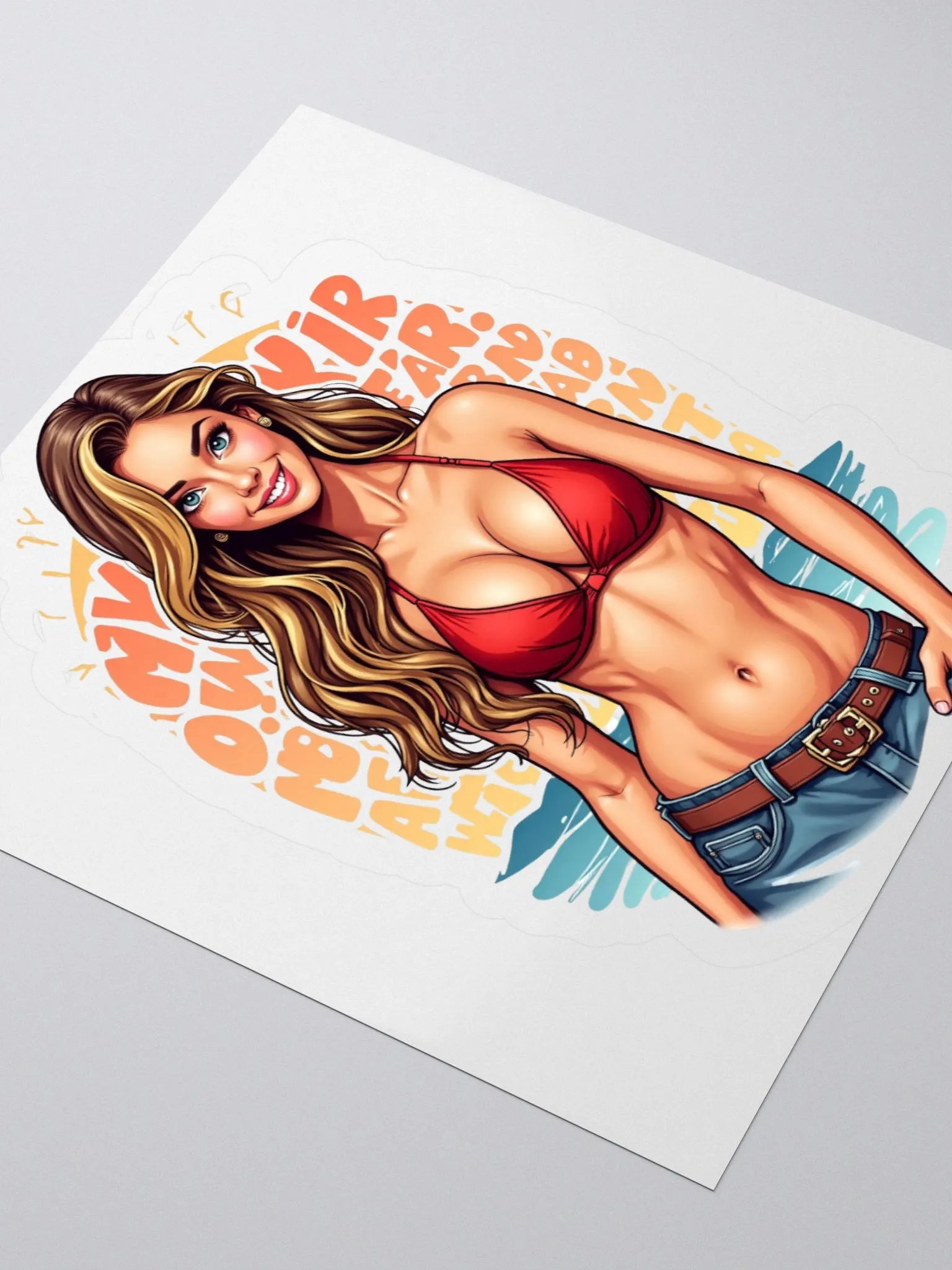 Beach Babe Vibes Sticker Set product image (9)