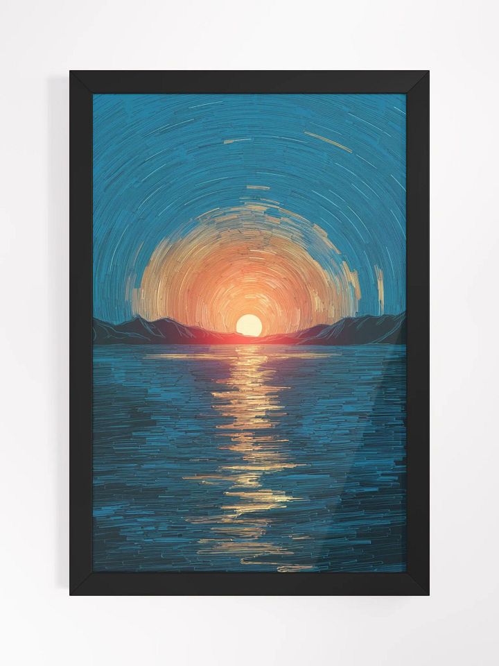 Tranquil Horizon Framed Art Print product image (3)