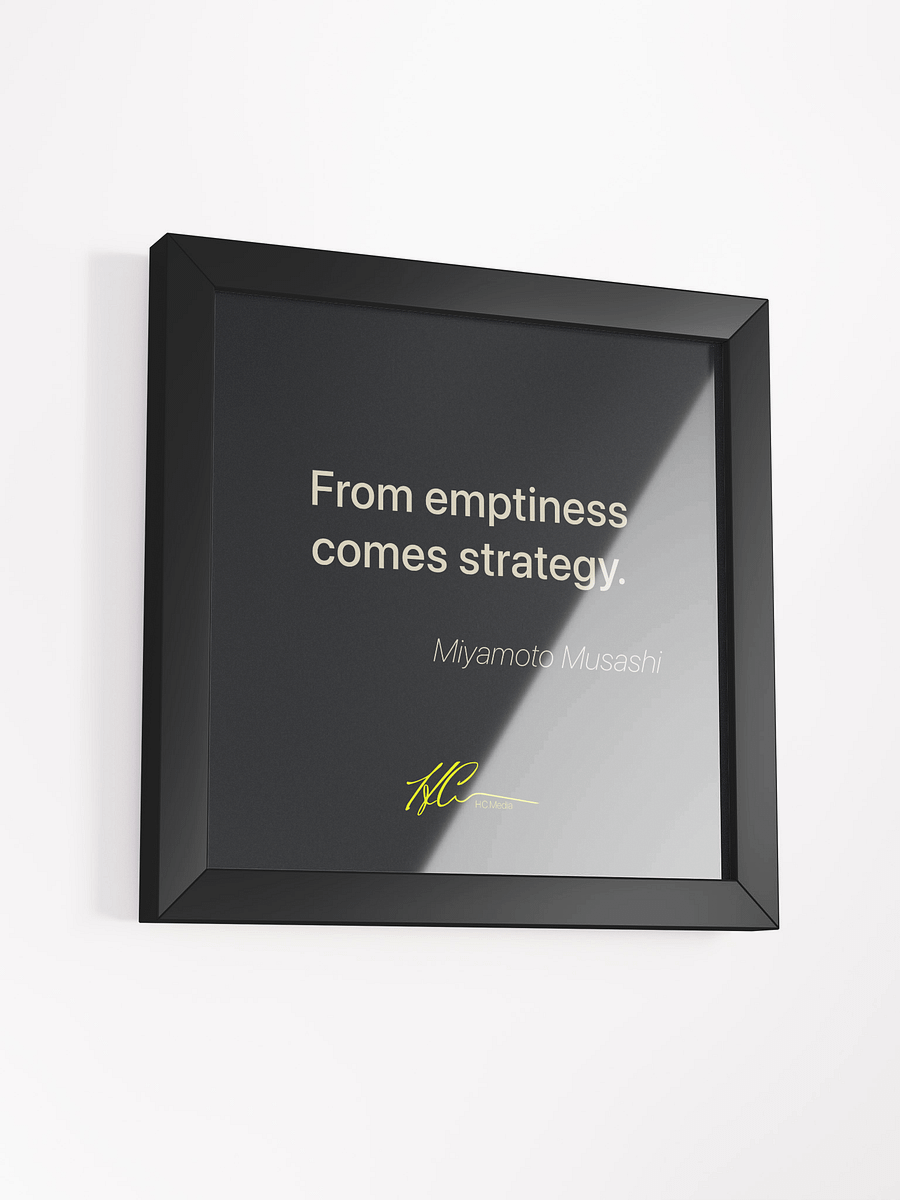 Miyamoto Musashi Q4 - Framed Poster product image (3)