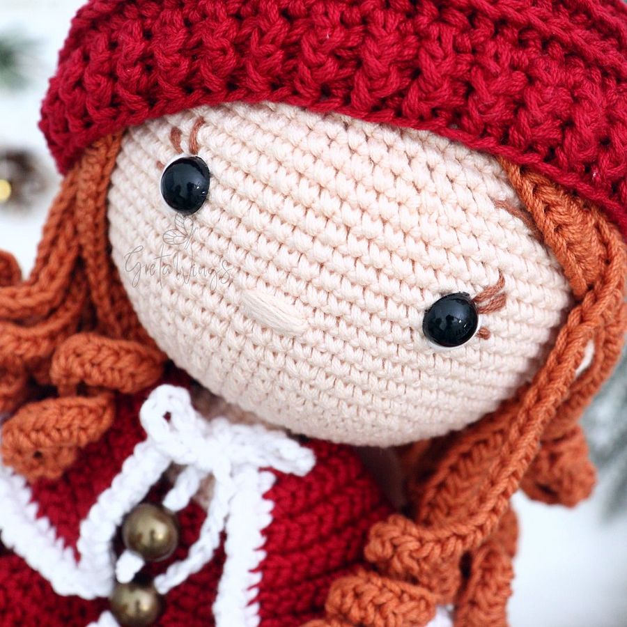 Amber at Christmas Amigurumi Pattern (Digital Download) product image (7)