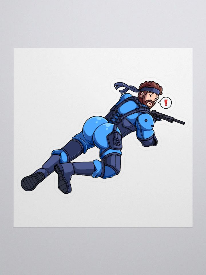 Solid Snake Sticker | Metal Rear Solid Collection product image (1)