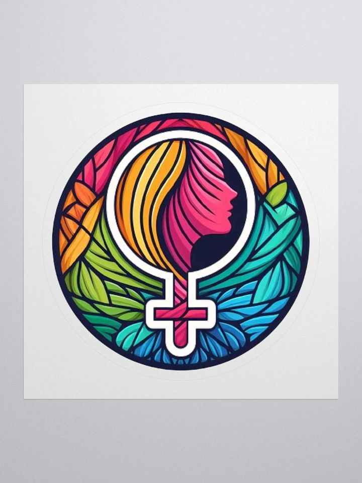 Colorful Feminine Symbol Stickers product image (1)