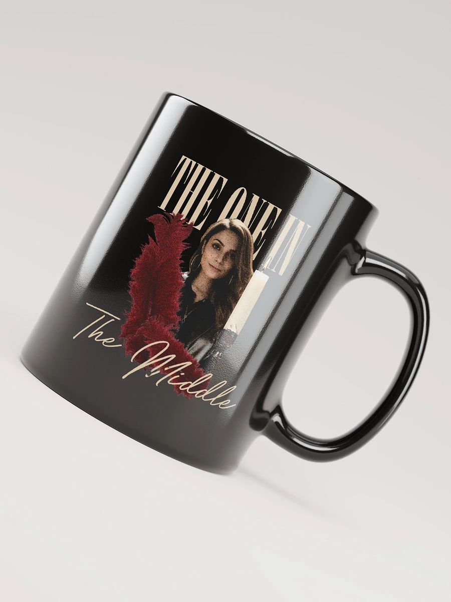The One In The Middle (Black Mug - Gold Version) product image (4)
