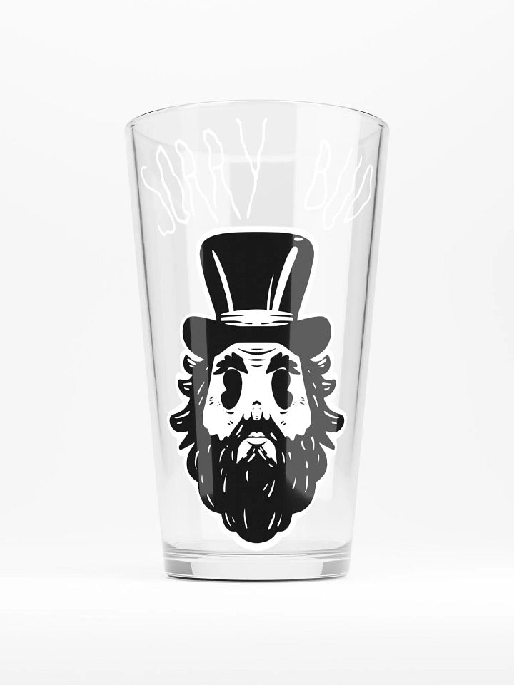 JBBN Sorry Bud Pint Glass product image (1)